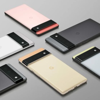 Les coloris des Google Pixel 6 et 6 Pro // Source : Google