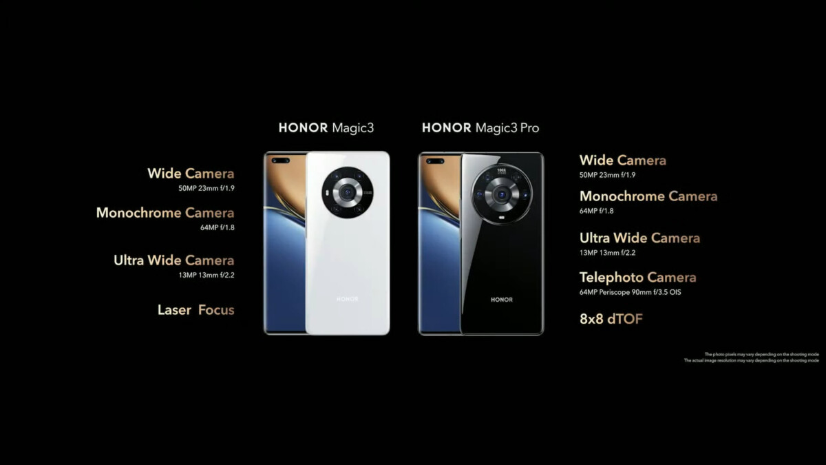 HONOR Magic 3 camera