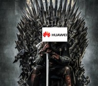 Métaphore de Huawei assis sur le trône de fer // Source : Montage Frandroid (à la va-vite) basé sur une image de Game of Thrones