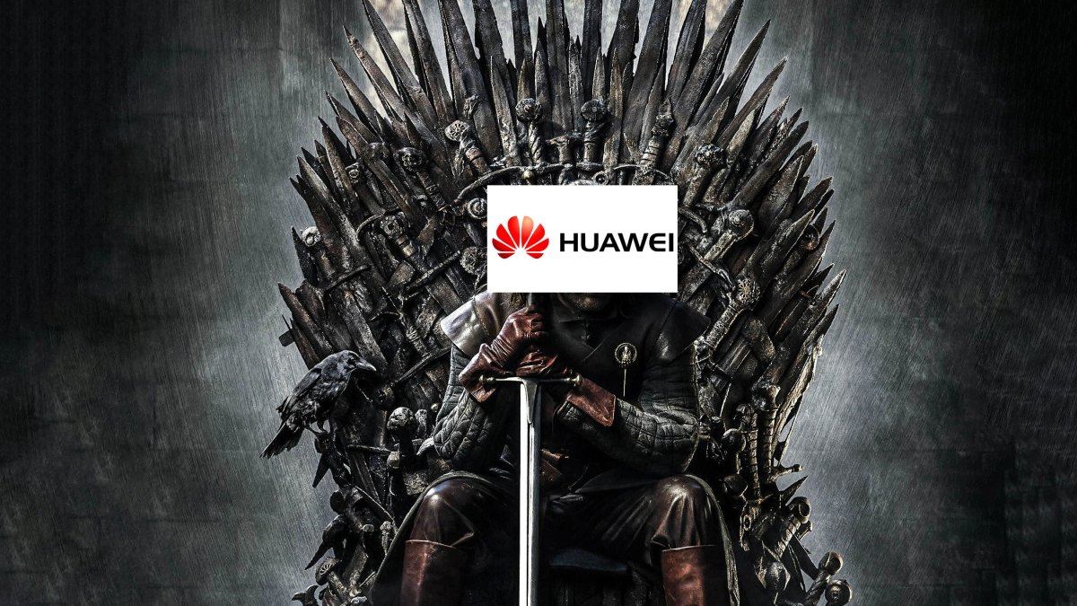 Huawei assis sur le trône de fer