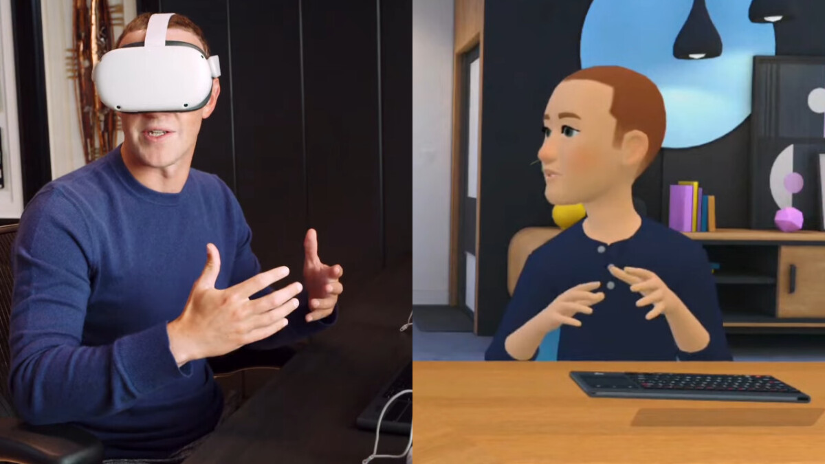 metaverse Zuckerberg