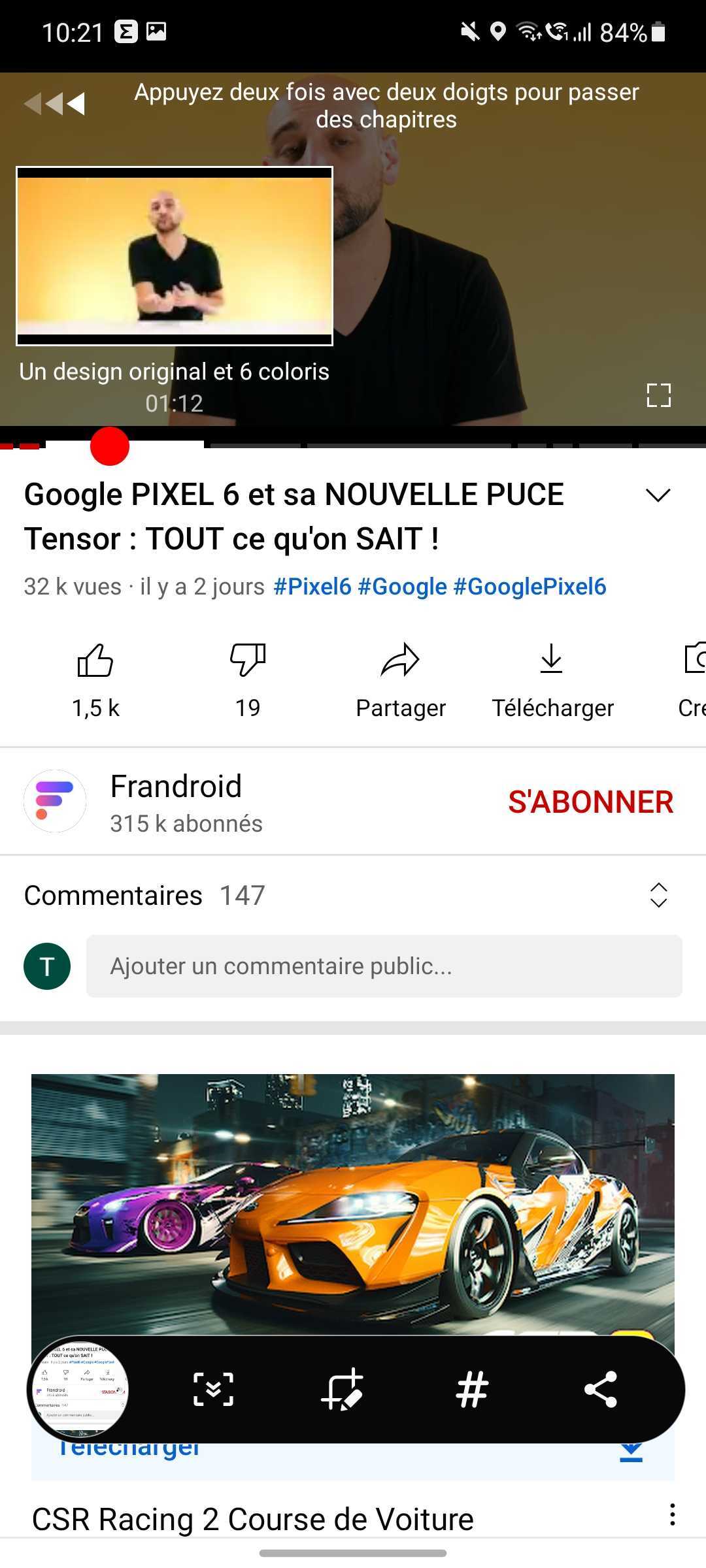 YouTube permet maintenant de déclencher la recherche depuis n'importe où sur une vidéo.