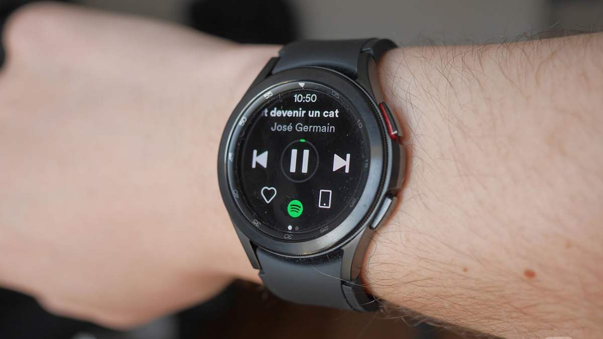 L'application Spotify sur Wear OS