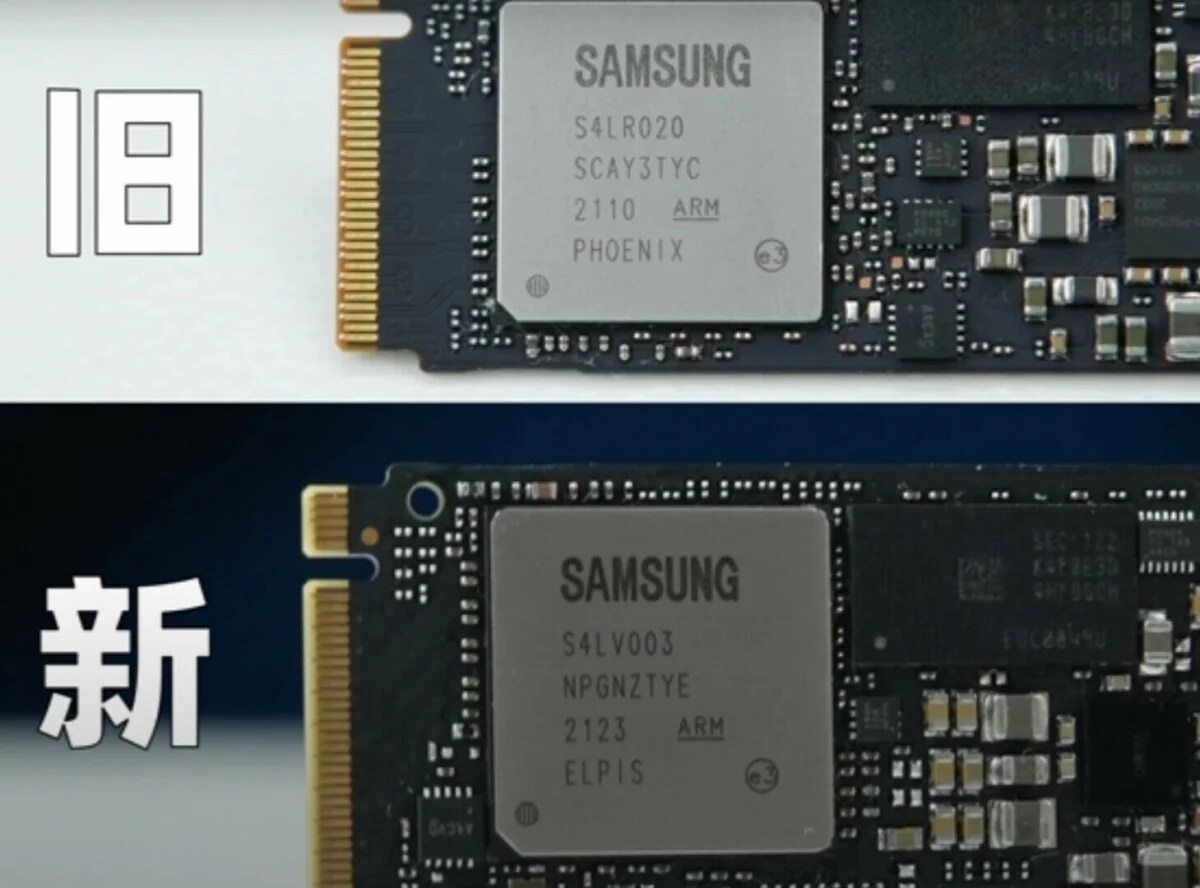 Samsung changement controleur marque
