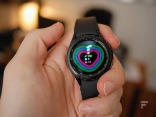 Les tuiles d'applications sur la Samsung Galaxy Watch 4 Classic