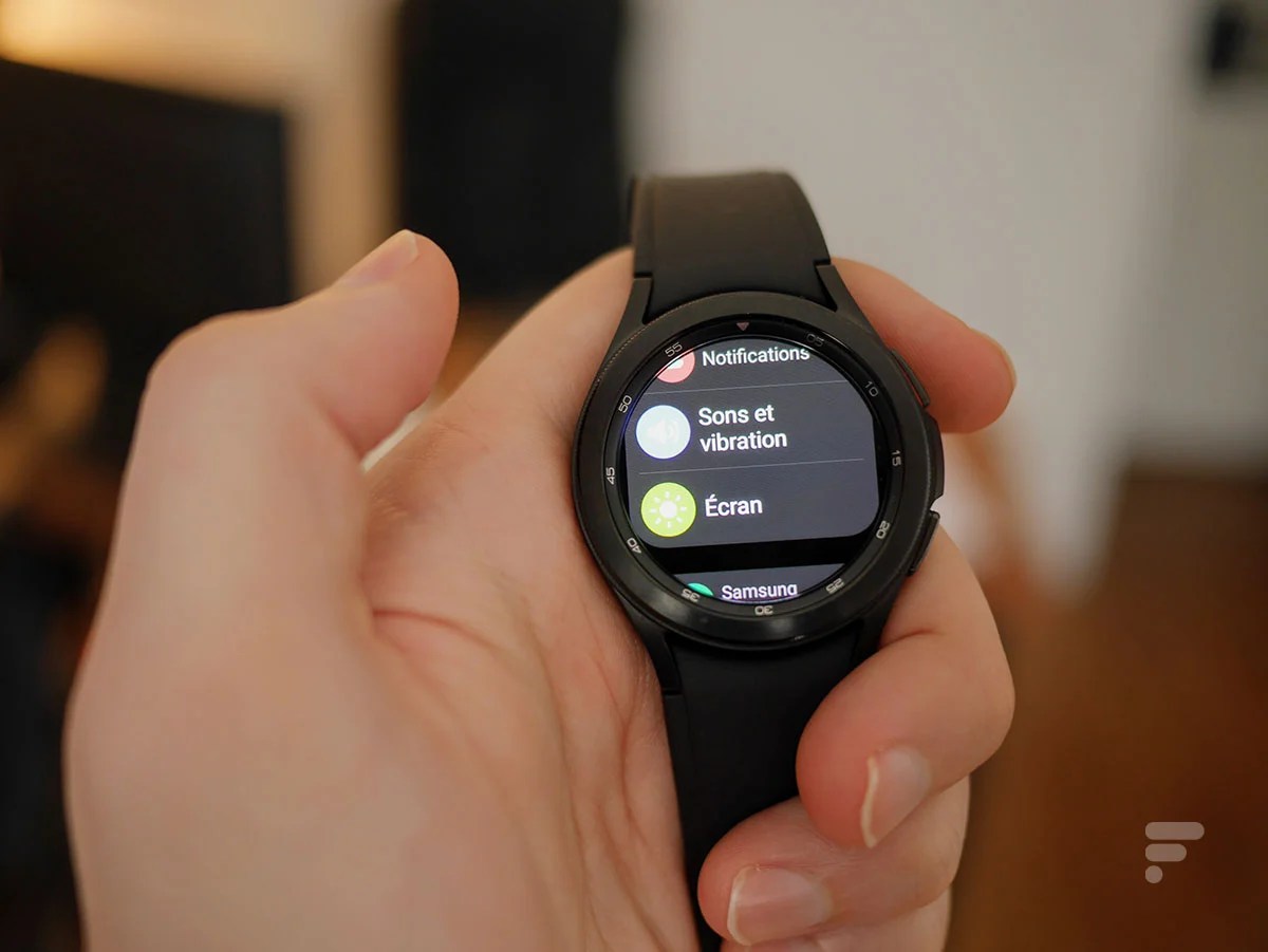 L'interface One UI Watch sur la Samsung Galaxy Watch 4 Classic