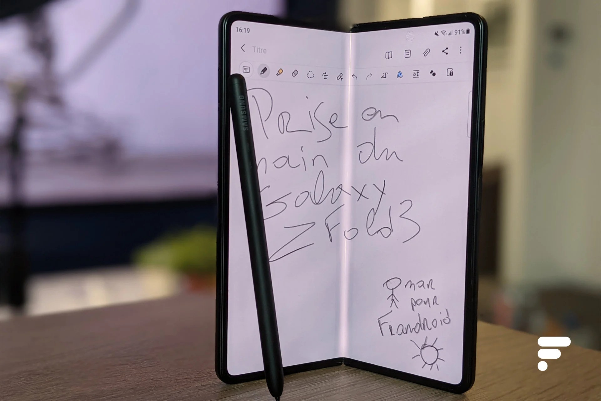 Prise en main du Samsung Galaxy Z Fold 3