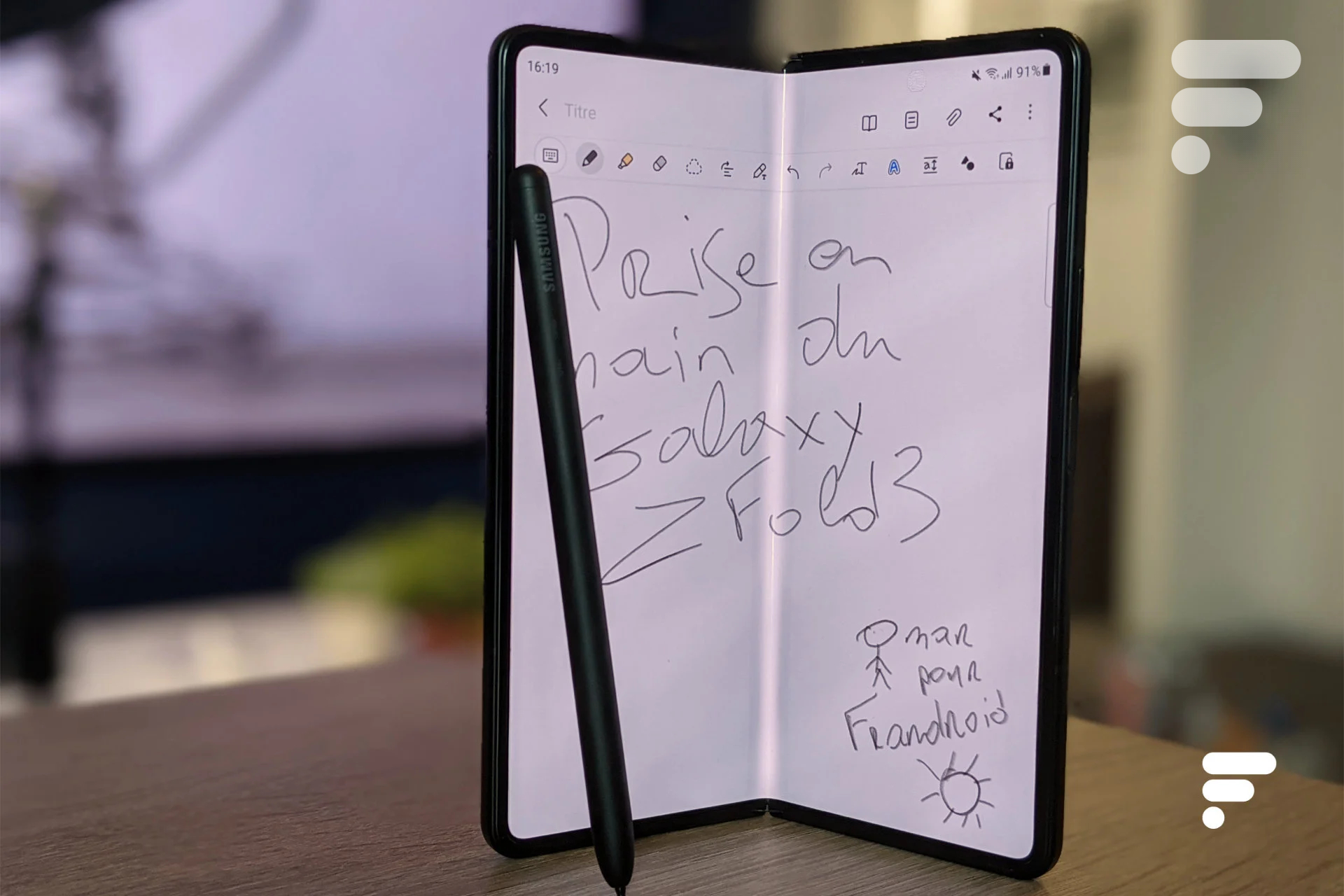 Prise en main du Samsung Galaxy Z Fold 3