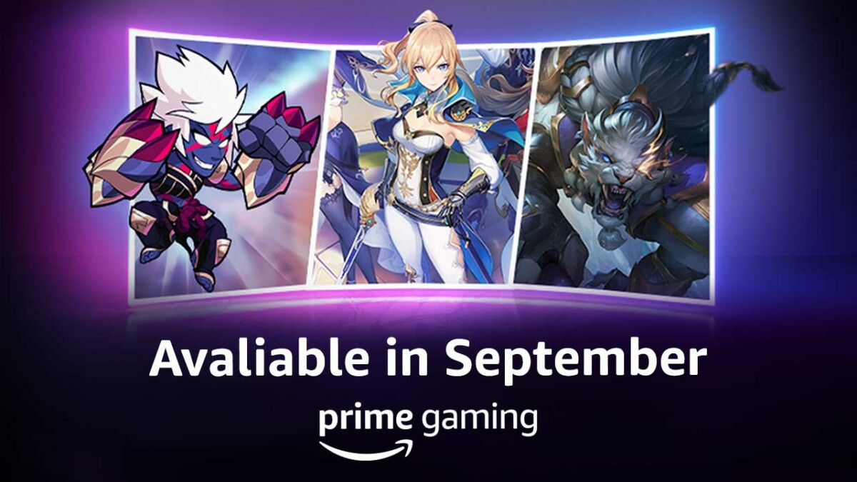 Amazon Prime Gaming septembre