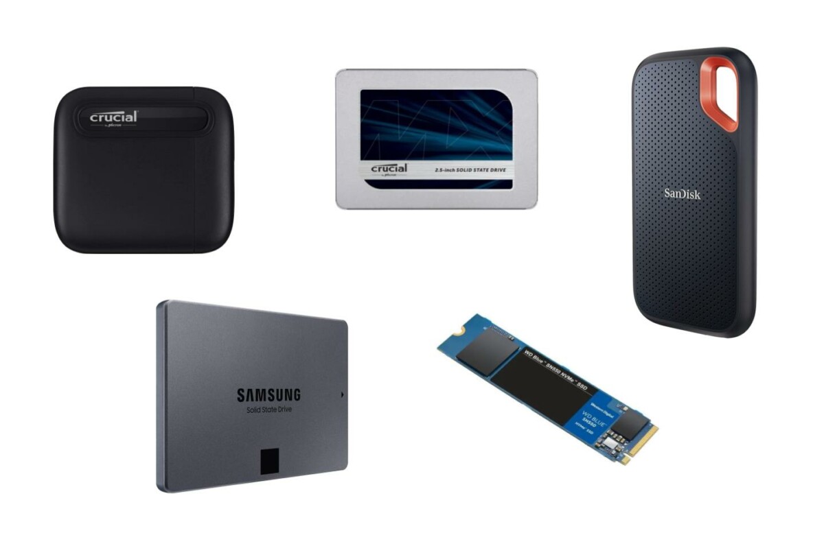 SSD interne externe et NVMe offres