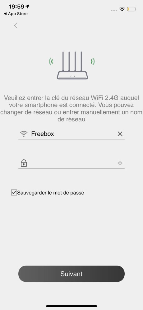 Entrez votre code Wi-Fi avant de continuer le processus d’installation // Source : Frandroid - Yazid Amer