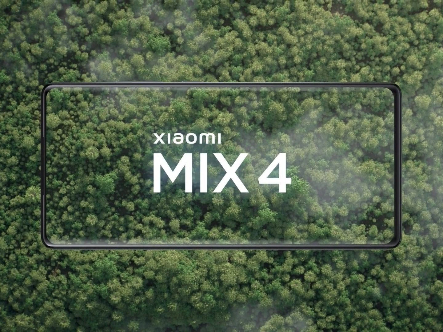 Visuel de présentation teaser du Mi Mix 4