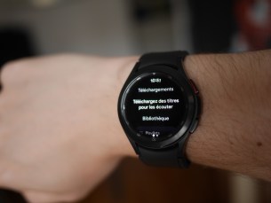 La nouvelle app YouTube Music pour Wear OS 3. // Source : Frandroid