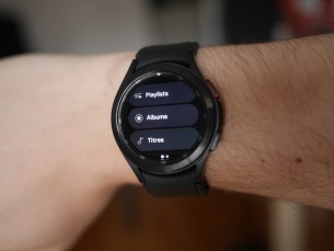 La nouvelle app YouTube Music pour Wear OS 3. // Source : Frandroid