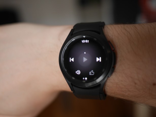 La nouvelle app YouTube Music pour Wear OS 3. // Source : Frandroid