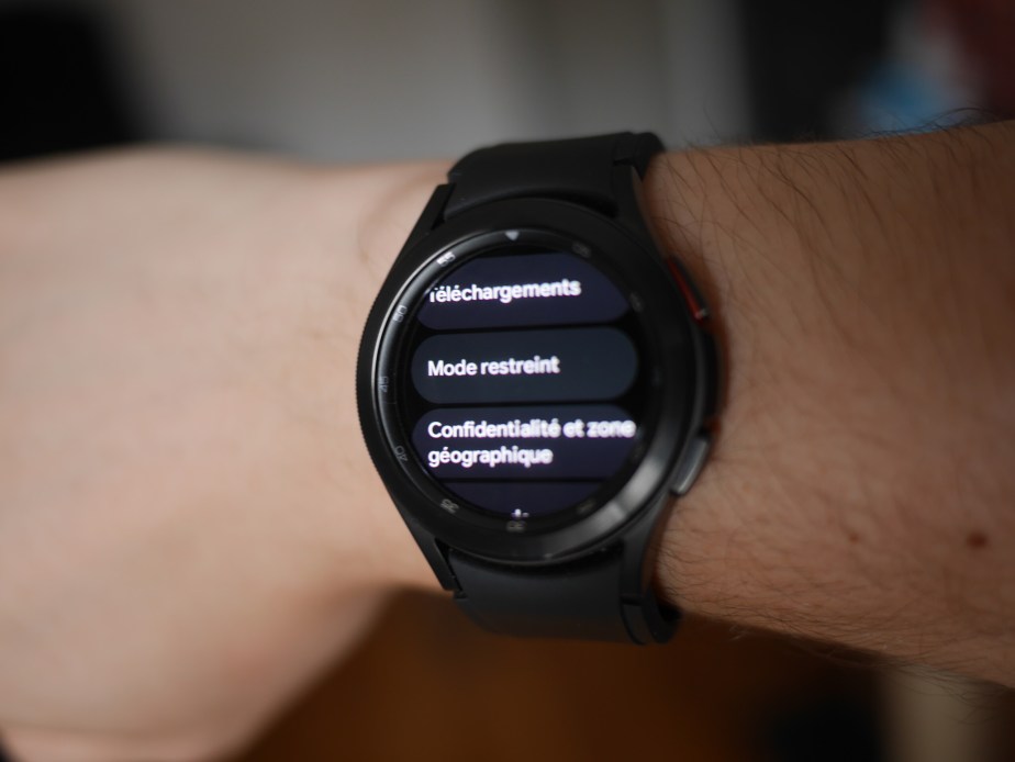 La nouvelle app YouTube Music pour Wear OS 3. // Source : Frandroid