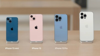 Les iPhone 13 tels que présentés lors de l'Apple Special Event de septembre 2021. // Source : Apple