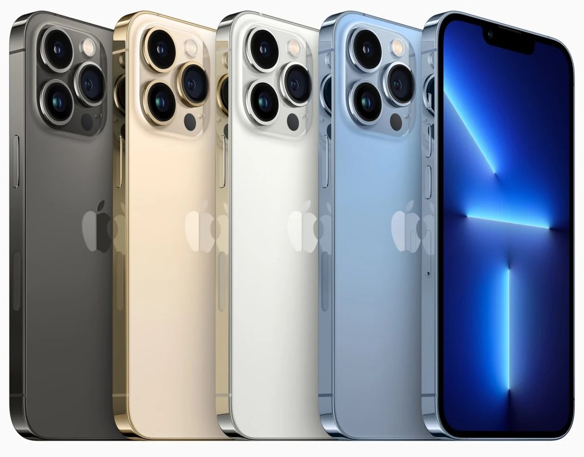Les coloris des iPhone 13 Pro et iPhone 13 Pro Max