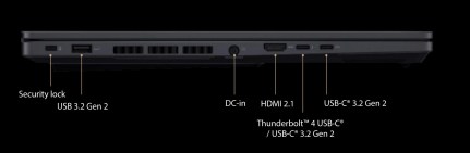 Asus Studiobook 16 connectique (1)