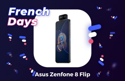 Promotion appliquée sur l'Asus Zenfone 8 Flip pendant les French Days à la Fnac.