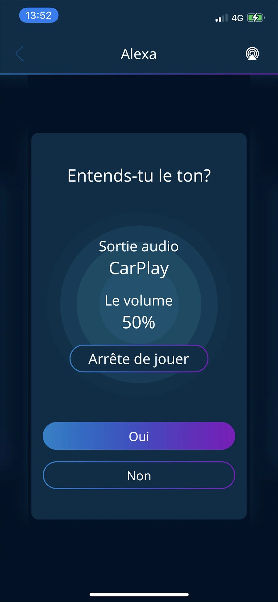 Alexa est intégré dans la dashcam et communique directement via CarPlay ou Google Auto avec le système embarqué de la voiture // Source : Frandroid - Yazid Amer