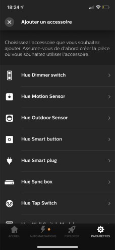 L’installation logicielle correspond aux standards Hue // Source : Frandroid - Yazid Amer