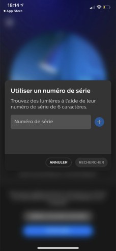 Si la recherche Wi-Fi ne fonctionne pas, vous pouvez utiliser le numéro de série de l’appareil // Source : Frandroid - Yazid Amer