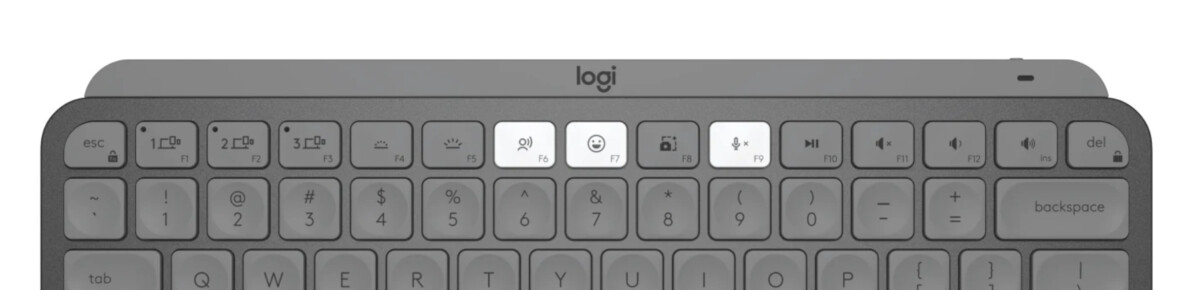 logitech MX Keys Mini touche