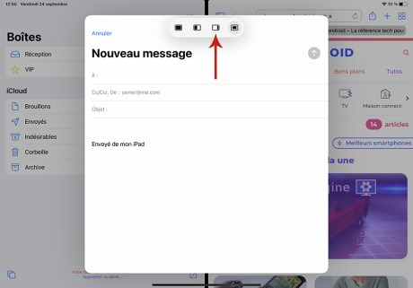 Comment gérer le multifenêtre sur iPad 34