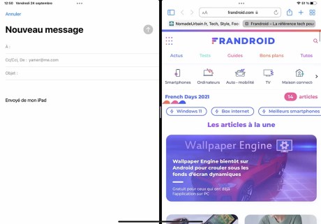 Comment gérer le multifenêtre sur iPad 35