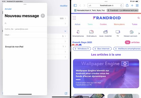 Comment gérer le multifenêtre sur iPad 36