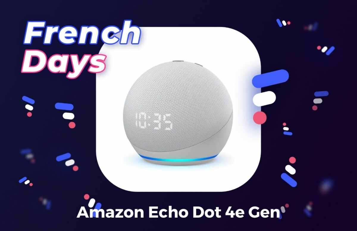 echo dot 4 French Days