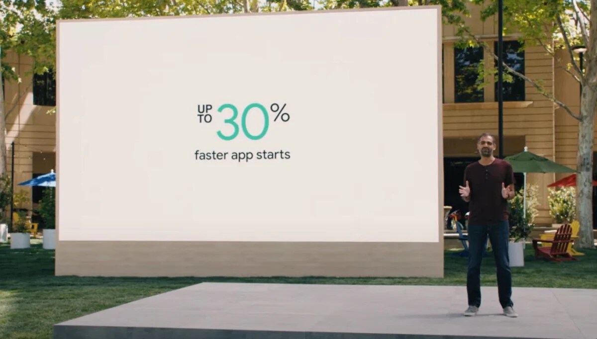 Google indique que Wear OS 3 permet de lancer les applications 30 % plus rapidement