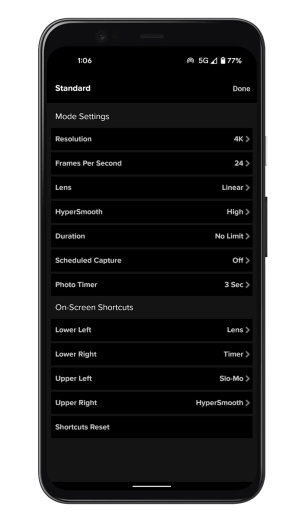 GoPro Hero 10 Black - Application Quick (3)