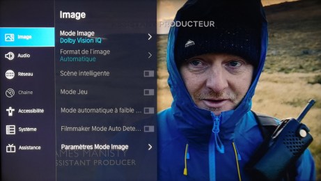 Le téléviseur est compatible Dolby Vision.