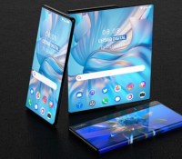 Rendu du supposé smartphone à écran déroulant de Huawei réalisé par Let's Go Digital // Source : Let's Go Digital