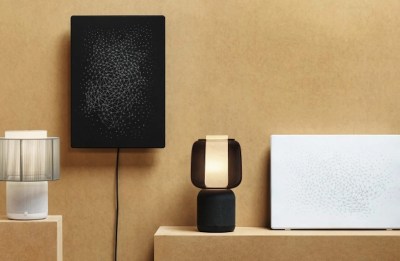 La lampe de table Symfonisk intègre une enceinte Sonos // Source : IKEA