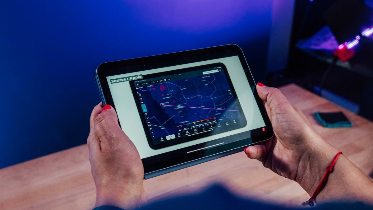 L'iPad mini de 8,3 pouces pour illustration