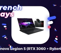 Lenovo Legion 5 RTX 3060 french days septembre 2021