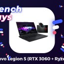 PC portable : le combo RTX 3060 + Ryzen 5 est à 979 € pour les French Days