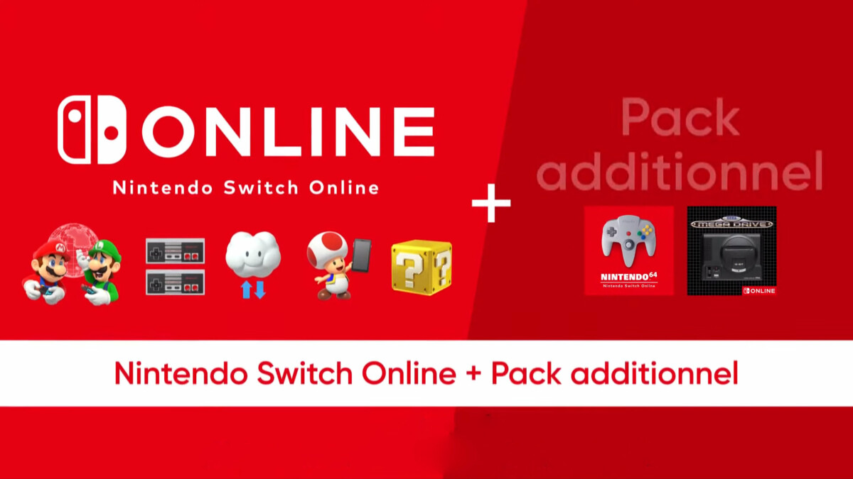 Nintendo Switch Online + Pack Additionnel www.frandroid.com