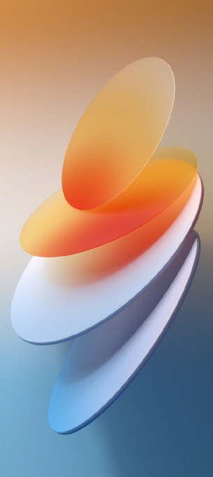 L'un des fonds d'écran de ColorOS 12. // Source : Oppo