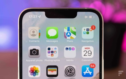 L'encoche de l'iPhone 13 est 20% plus petite