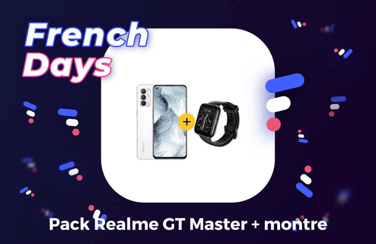 pack realme gt master french days eptembre 2021