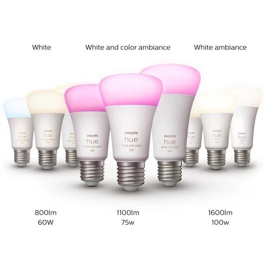 philips hue ampoules intelligentes gamme