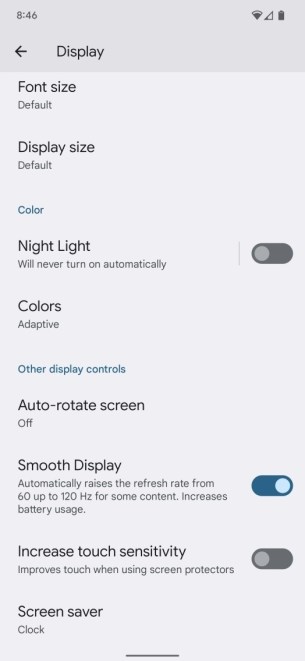 Pixel-6-Pro-display-settings