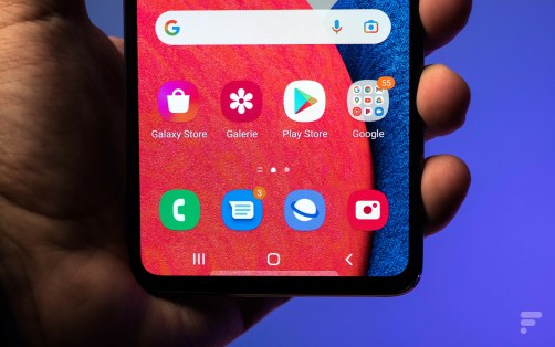 Samsung Galaxy A52s 5G face