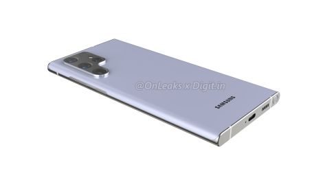 Samsung Galaxy S22 Ultra // Source : OnLeaks x Digit.in