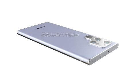 Samsung Galaxy S22 Ultra // Source : OnLeaks x Digit.in