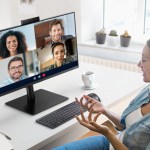 Samsung lance un écran PC avec webcam rétractable et Windows Hello